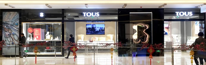 TOUS concluye el 2017 con 622 tiendas y abre más de 100 en todo el mundo